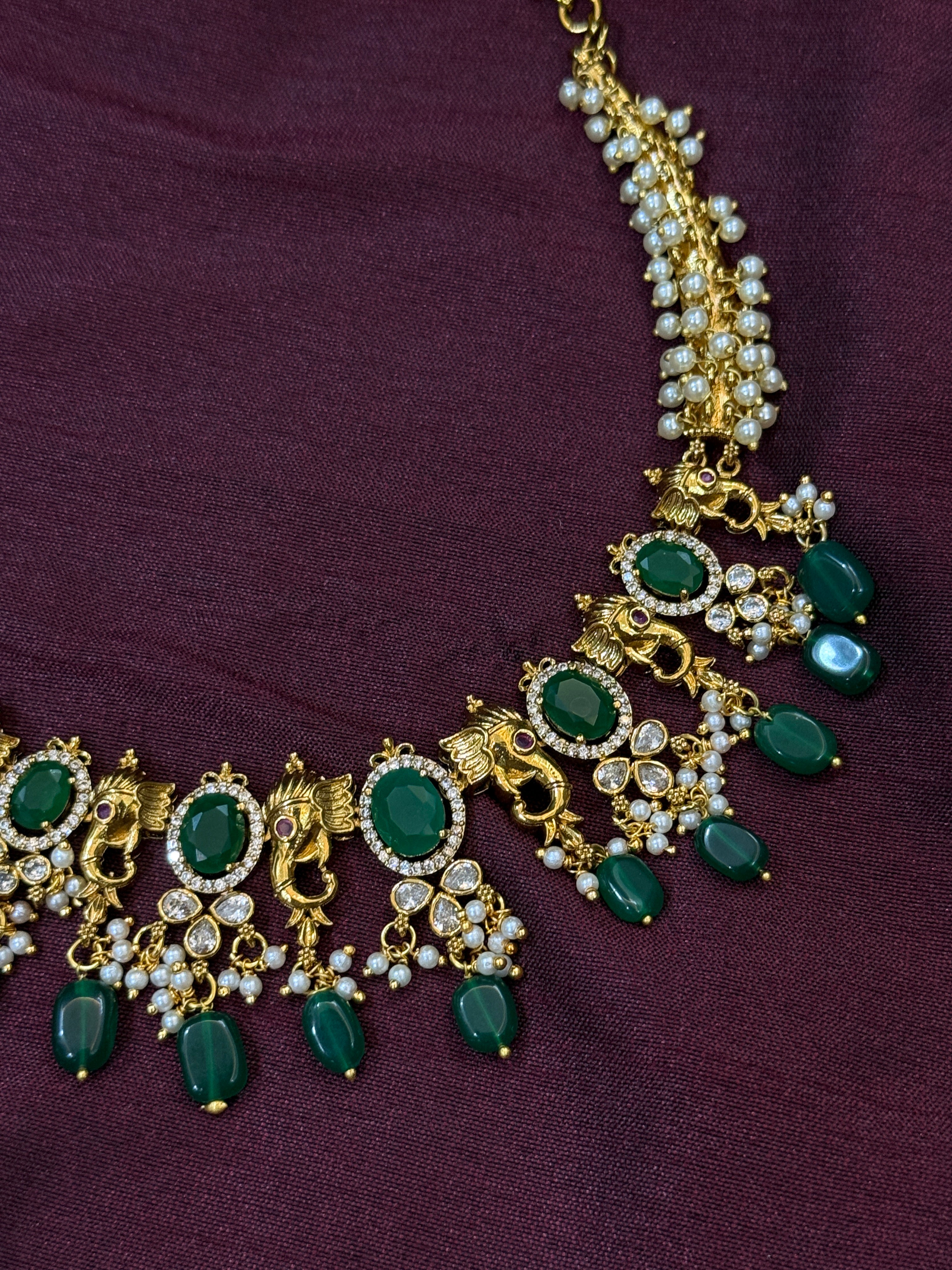 Antique Green Charm